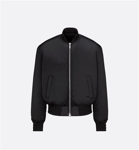 dior peter doig jacket|DIOR AND PETER DOIG Bomber Jacket Black Technical Satin.